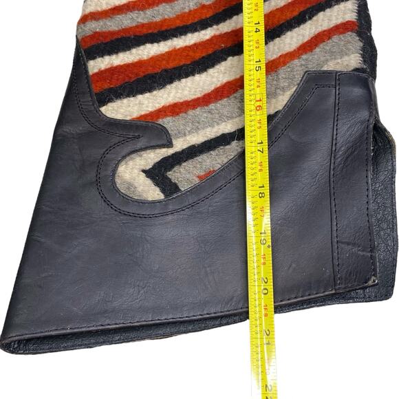 Freebird By Steven Cabal Black Leather Over The Knee Quilted Boots Size US 6 - Picture 10 of 12